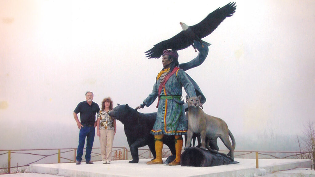 seminole with eagle